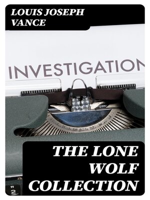 cover image of The Lone Wolf Collection
